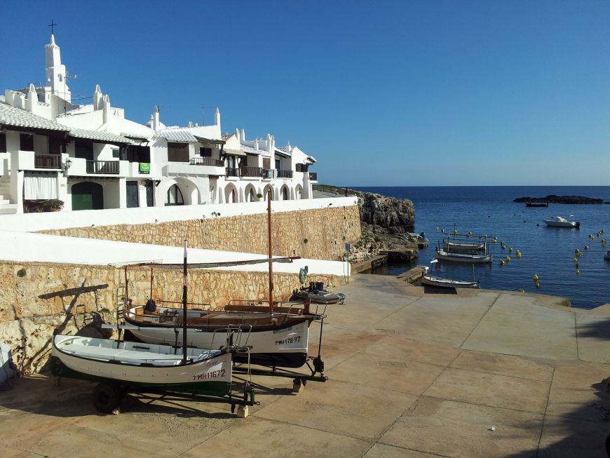 Binibeca: un pueblo de postal en el sur de Menorca